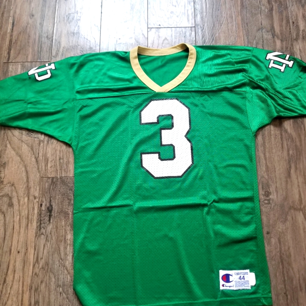 90s Vintage Champion Notre Dame Joe Montana Football Jersey
